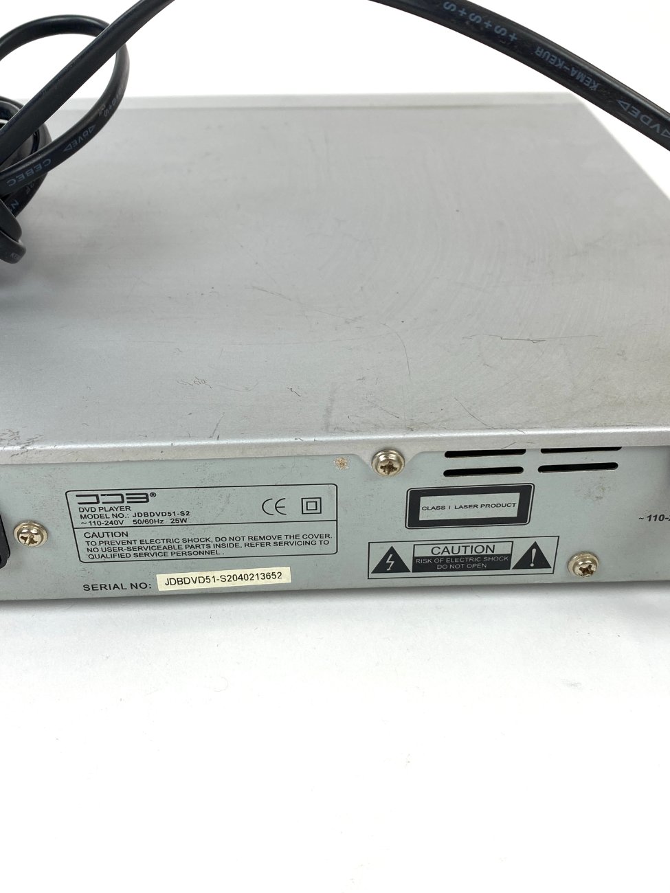 HN1798-projektoriai-vaizdo-kameros-11 “JDBDVD51-S2 DVD” grotuvas 25,5x43x5 cm