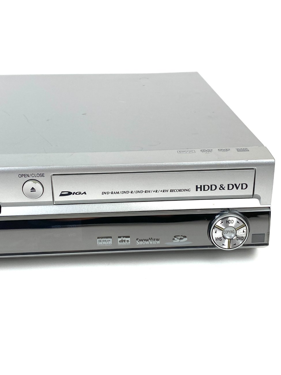 HN1799-senoviniai-magnetofonai-7 “Panasonic DMR-EX95V” kombinuotas VHS magnetofonas 33,5x43x8,5 cm