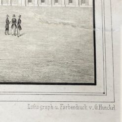 Įrėmintas “Bremen Bahnhof” printas po stiklu 2x69x42,5 cm