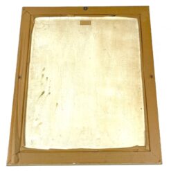 Gėlių natiurmortas mediniame pilkos spalvos rėme 4x57x66 cm