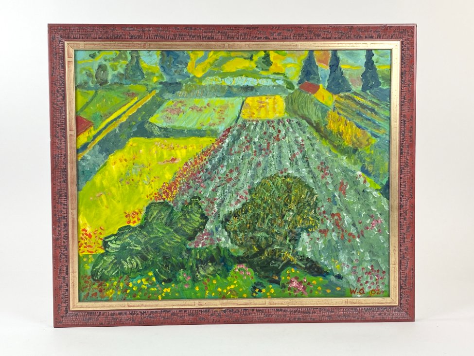 HN1808-gamtos-peizazai-2 Ant faneruotės įrėmintas gamtos peizažas 2x57x47,5 cm