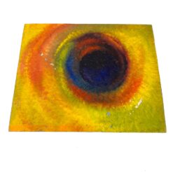 Ant faneruotės tapyta abstrakcija 0,5×48,5×57,5 cm