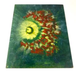 Ant faneruotės tapyta abstrakcija 0,5x60x48 cm