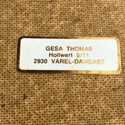 Ant faneruotės tapyta abstrakcija 0,5x60x48 cm