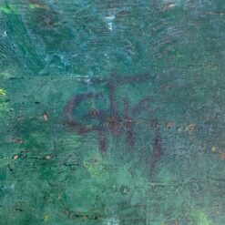 Ant faneruotės tapyta abstrakcija 0,5x60x48 cm