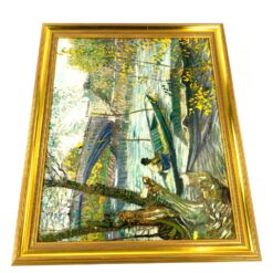 Įrėmintas marinistinio stiliaus printas 3x64x52 cm