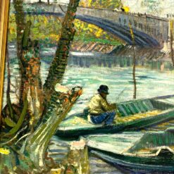 Įrėmintas marinistinio stiliaus printas 3x64x52 cm