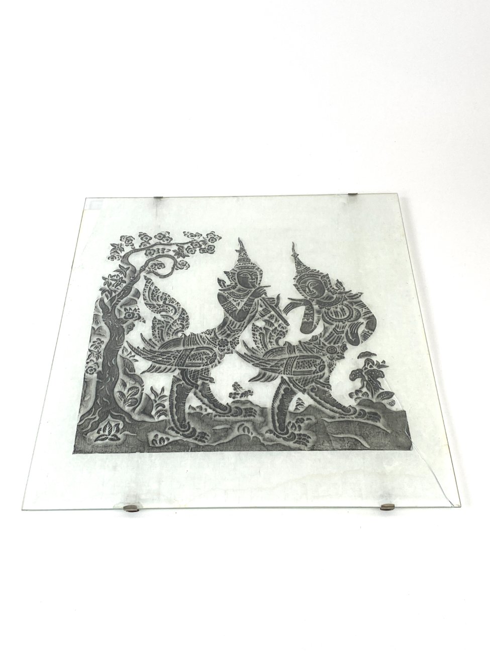 HN1820-kitos-tematikos-paveikslai-1 Vintažinis Tailando stiliaus paveikslas “Two bird” 1,5x52x58,5 cm