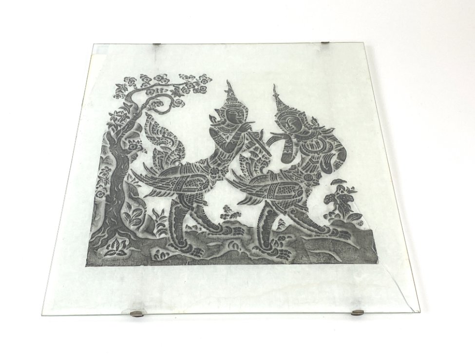 HN1820-kitos-tematikos-paveikslai-2 Vintažinis Tailando stiliaus paveikslas “Two bird” 1,5x52x58,5 cm