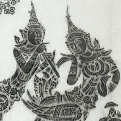 Vintažinis Tailando stiliaus paveikslas “Two bird” 1,5x52x58,5 cm