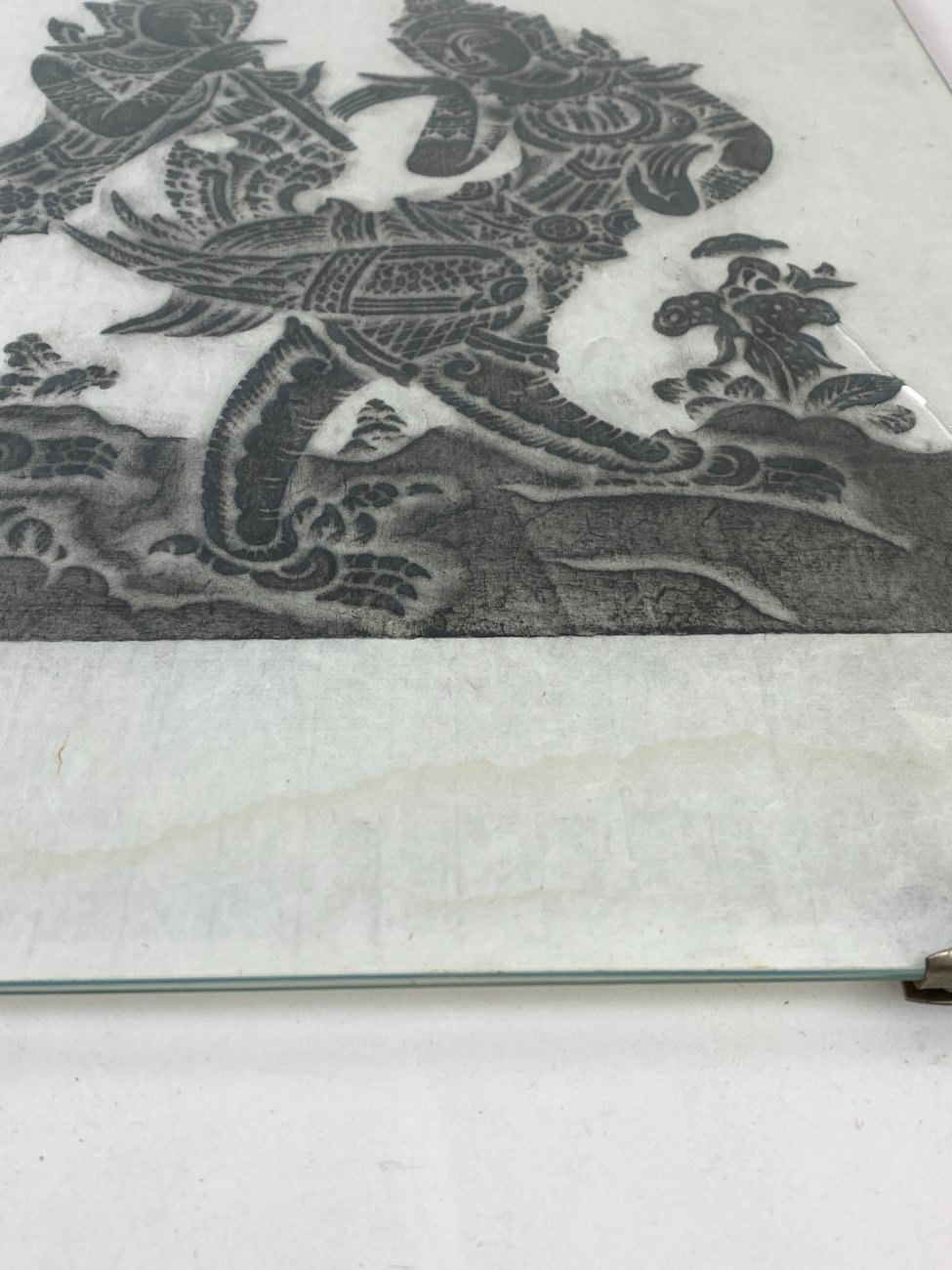 HN1820-kitos-tematikos-paveikslai-9 Vintažinis Tailando stiliaus paveikslas “Two bird” 1,5x52x58,5 cm