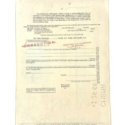 American Dual Vest Fund 100 vnt. akcijų sertifikatas 0,1×30,5×20,5 cm