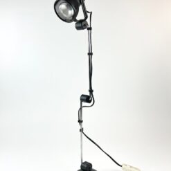 Vintažinis švaicariškas Lumess reguliuojamas stalinis šviestuvas 38x13x51 cm