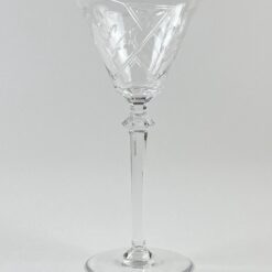 Krištolinė varpelio formos taurė 160 ml 9,9×9,9×19,3 cm