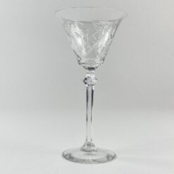 Krištolinė varpelio formos taurė 160 ml 10x10x19,3 cm