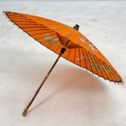 Rytietiškas skėtis iš bambuko ir popieriaus 80x80x63 cm