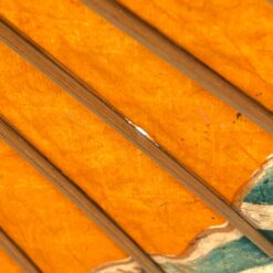 Rytietiškas skėtis iš bambuko ir popieriaus 80x80x63 cm