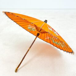 Rytietiškas skėtis iš bambuko ir popieriaus 80x80x63 cm