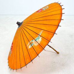 Rytietiškas skėtis iš bambuko ir popieriaus 80x80x63 cm