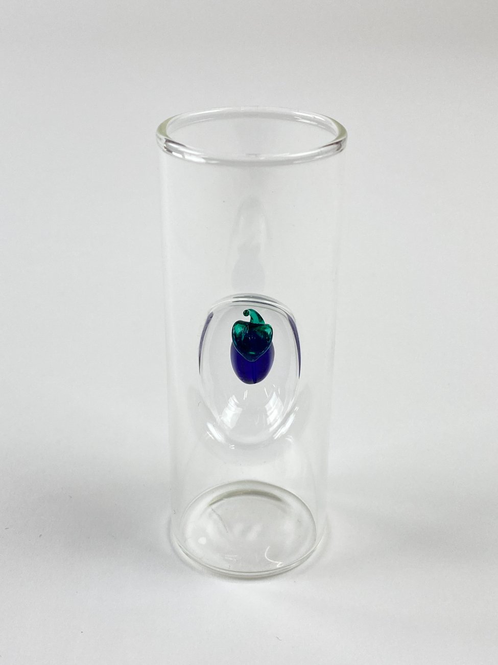 HN1862-grafinai-14 Stiklinių grafino ir 6 vnt. taurelių (50 ml) su vaisių figūromis komplektas