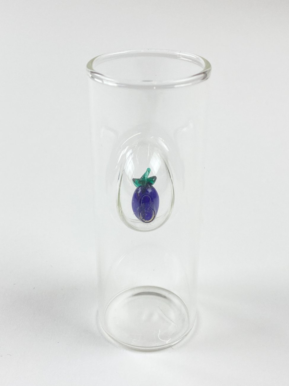 HN1862-grafinai-15 Stiklinių grafino ir 6 vnt. taurelių (50 ml) su vaisių figūromis komplektas