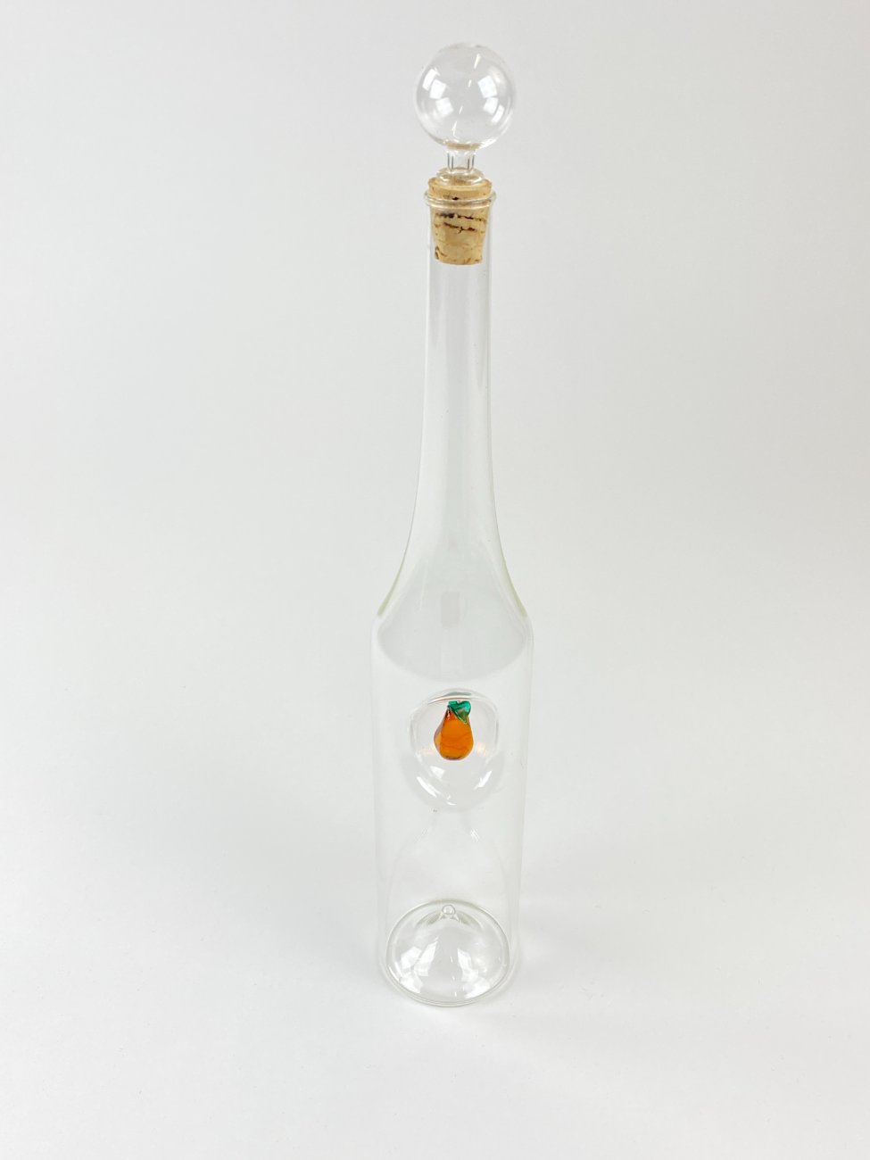 HN1862-grafinai-3 Stiklinių grafino ir 6 vnt. taurelių (50 ml) su vaisių figūromis komplektas