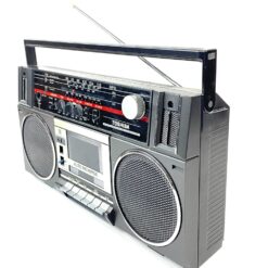 Toshiba RT-6075 nešiojamas magnetofonas ir radijo imtuvas 11x43x23 cm