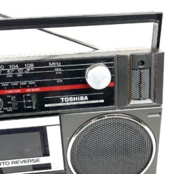 Toshiba RT-6075 nešiojamas magnetofonas ir radijo imtuvas 11x43x23 cm