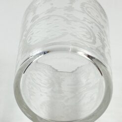 Senovinė graviruoto stiklo stiklinė 400 ml 8,5×8,5×11 cm