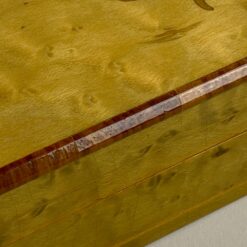 Itališka Sorrento inkrustuota medinė dėžutė su gėlių atvaizdu 10x20x4,5 cm