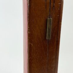 Senovinė raudonmedžio dėžutė su inkrustuotu herbu 26,5×36,5×5,5 cm