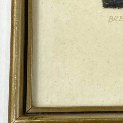 Willy Scholz pasirašytas grafikos darbas “Bremen: Der Schütting” 1,5x24x30 cm