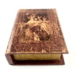 Senovinės knygos imitacijos dėžutė 15x11x4 cm