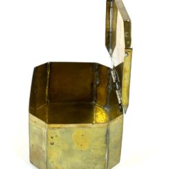 Žalvario skardos dėžutė 8,5×12,5×5,5 cm