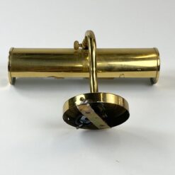 Žalvarinis sieninis paveikslo apšvietimo šviestuvas 19x22x13 cm