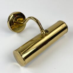 Žalvarinis sieninis paveikslo apšvietimo šviestuvas 19x22x13 cm