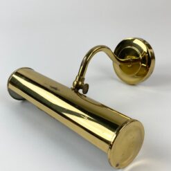 Žalvarinis sieninis paveikslo apšvietimo šviestuvas 19x22x13 cm