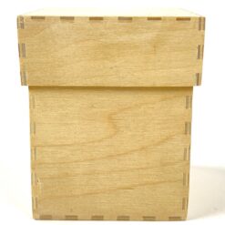 Medinė dėžutė 10,5×10,5×11,5 cm