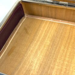 Vintažinė eko odos dėžutė 12x14x4 cm