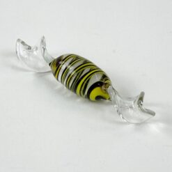 Murano stiklo figūrėlė “Saldainis” 1,5x7x1,5 cm