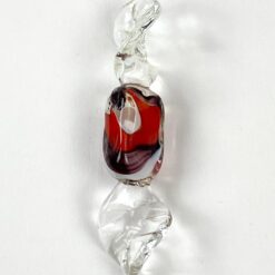 Murano stiklo figūrėlė “Saldainis” 2×6,5×1,5 cm