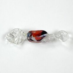 Murano stiklo figūrėlė “Saldainis” 2×6,5×1,5 cm