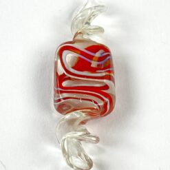 Murano stiklo figūrėlė “Saldainis” 1,5×5,5×1 cm