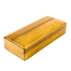 Medinė keturių skyrelių dėžutė 5,5×12,5×3 cm