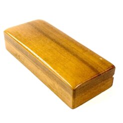 Medinė keturių skyrelių dėžutė 5,5×12,5×3 cm