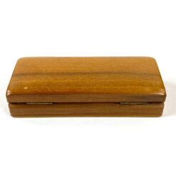 Medinė keturių skyrelių dėžutė 5,5×12,5×3 cm