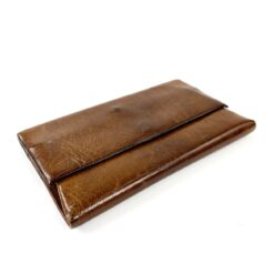 Odinė rankų darbo piniginė 1,5x18x11 cm