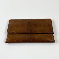 Odinė rankų darbo piniginė 1,5x18x11 cm