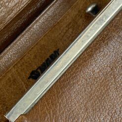 Odinė rankų darbo piniginė 1,5x18x11 cm