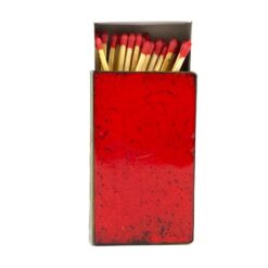 Metalinis dėklas didelei degtukų dėžutei 7×11,5×2,5 cm